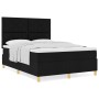 Cama con Somier con Colchón Negra 140x200 cm Tela | Foro24.es | Tu tienda online para hogar, jardín y más Foro24.es