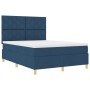 Cama con Somier y Colchón Azul 140x200 cm Tela | Foro24.es | Tu tienda online para hogar, jardín y más Foro24.es