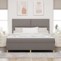 Cama con Somier con Colchón Taupe Super King Tela | Foro24.es | Tu tienda online para hogar, jardín y más Foro24.es