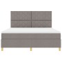 Cama con Somier con Colchón Taupe Super King Tela | Foro24.es | Tu tienda online para hogar, jardín y más Foro24.es