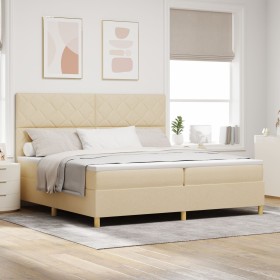Comprar Cama con Base con Colchón Crema 200x200
