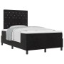 Cama Box Spring con colchón terciopelo negro 120x200 cm | Foro24.es | Tu tienda online para hogar, jardín y más Foro24.es