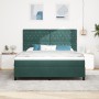 Cama Box Spring con colchón terciopelo verde oscuro 180x200 cm | Foro24.es | Tu tienda online para hogar, jardín y más Foro24.es