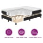 Cama Box Spring con colchón terciopelo negro 90x190 cm | Foro24.es | Tu tienda online para hogar, jardín y más Foro24.es