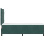 Cama Box Spring con colchón terciopelo verde oscuro 80x200 cm | Foro24.es | Tu tienda online para hogar, jardín y más Foro24.es