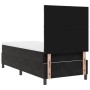 Cama Box Spring con colchón terciopelo negro 100x200 cm de , Camas y somieres - Ref: Foro24-3339880, Precio: 341,93 €, Descue...
