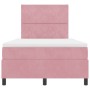 Cama Box Spring con colchón terciopelo rosa 120x200 cm | Foro24.es | Tu tienda online para hogar, jardín y más Foro24.es