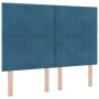 Cama Box Spring con colchón terciopelo azul oscuro 140x190 cm | Foro24.es | Tu tienda online para hogar, jardín y más Foro24.es