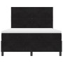 Cama Box Spring con colchón terciopelo negro 140x200 cm | Foro24.es | Tu tienda online para hogar, jardín y más Foro24.es