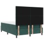 Cama Box Spring con colchón terciopelo verde oscuro 160x200 cm | Foro24.es | Tu tienda online para hogar, jardín y más Foro24.es