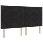 Cama con Cajón con Colchón Negra Super King Terciopelo | Foro24.es | Tu tienda online para hogar, jardín y más Foro24.es