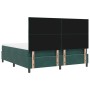 Cama Box Spring con colchón terciopelo verde oscuro 180x200 cm | Foro24.es | Tu tienda online para hogar, jardín y más Foro24.es