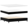 Cama Box Spring con colchón terciopelo negro 200x200 cm | Foro24.es | Tu tienda online para hogar, jardín y más Foro24.es