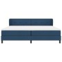 Cama con somier con colchón azul 200x200 cm tela | Foro24.es | Tu tienda online para hogar, jardín y más Foro24.es