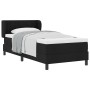 Cama Box Spring con colchón tela negro 90x190 cm | Foro24.es | Tu tienda online para hogar, jardín y más Foro24.es