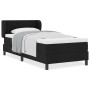 Cama Box Spring con colchón tela negro 90x190 cm | Foro24.es | Tu tienda online para hogar, jardín y más Foro24.es