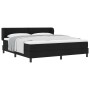 Cama Box Spring con colchón tela negro 180x200 cm | Foro24.es | Tu tienda online para hogar, jardín y más Foro24.es