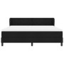 Cama Box Spring con colchón tela negro 180x200 cm | Foro24.es | Tu tienda online para hogar, jardín y más Foro24.es