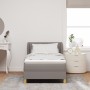 Cama Box Spring con Colchón Taupe 100x200 cm Tela | Foro24.es | Tu tienda online para hogar, jardín y más Foro24.es