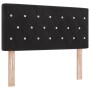Cama Box Spring con colchón terciopelo negro 90x190 cm | Foro24.es | Tu tienda online para hogar, jardín y más Foro24.es