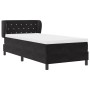Cama Box Spring con colchón terciopelo negro 90x190 cm | Foro24.es | Tu tienda online para hogar, jardín y más Foro24.es