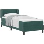 Cama Tapizada  con Colchón Verde Oscuro 80x200 cm de Terciopelo | Foro24.es | Tu tienda online para hogar, jardín y más Foro24.es