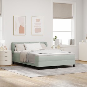 Comprar Cama Box Spring con colchón terciopelo