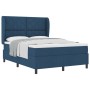 Cama Box Spring con colchón tela azul 140x190 cm | Foro24.es | Tu tienda online para hogar, jardín y más Foro24.es