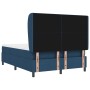 Cama Box Spring con colchón tela azul 140x190 cm | Foro24.es | Tu tienda online para hogar, jardín y más Foro24.es
