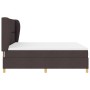 Cama Box Spring con colchón tela marrón oscuro 180x200 cm | Foro24.es | Tu tienda online para hogar, jardín y más Foro24.es