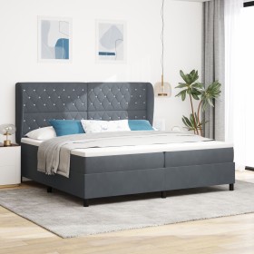 Comprar Cama Box Spring con colchón terciopelo