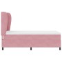Cama Box Spring con colchón terciopelo rosa 90x190 cm | Foro24.es | Tu tienda online para hogar, jardín y más Foro24.es