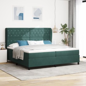 Comprar Cama Box Spring con colchón terciopelo