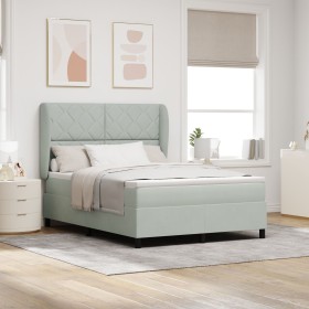 Comprar Cama Box Spring con colchón terciopelo