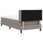 Cama con muelles  con colchón Taupe 90x200 cm de tela, Cabecero  diseño de bloques de diamante Taupe 90 cm de tela | Foro24.es | Tu tienda online para hogar, jardín y más Foro24.es