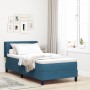 Cama Box Spring con colchón terciopelo azul oscuro 90x200 cm | Foro24.es | Tu tienda online para hogar, jardín y más Foro24.es