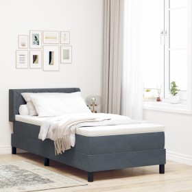 Comprar Cama Box Spring con colchón terciopelo