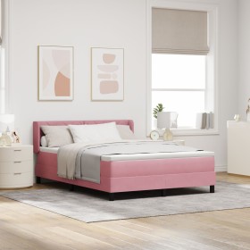 Comprar Cama Box Spring con colchón terciopelo