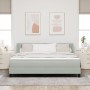 Cama Box Spring con colchón terciopelo gris claro 180x200 cm | Foro24.es | Tu tienda online para hogar, jardín y más Foro24.es
