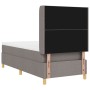 Cama Box Spring  con Colchón Taupe 90x190 cm de Tela | Foro24.es | Tu tienda online para hogar, jardín y más Foro24.es