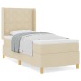 Cama con Somier y Colchón en Crema - 90x200 cm Tela | Foro24.es | Tu tienda online para hogar, jardín y más Foro24.es