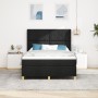 Cama Box Spring  con colchón Negro 140x200 cm Tela | Foro24.es | Tu tienda online para hogar, jardín y más Foro24.es