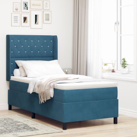Comprar Cama con somier y colchón Azul Oscuro