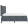 Cama con Colchón Box Spring Gris Oscuro 180x200 cm Terciopelo | Foro24.es | Tu tienda online para hogar, jardín y más Foro24.es