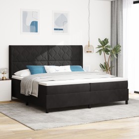Comprar Cama Box Spring con colchón Negro 200x200