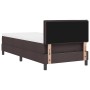 Cama con Base de Resortes con Colchón & LED Marrón Oscuro 80x200 cm Tela | Foro24.es | Tu tienda online para hogar, jardín y más Foro24.es