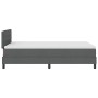 Cama Box Spring con Colchón & LED Gris Oscuro 120x200 cm Tela | Foro24.es | Tu tienda online para hogar, jardín y más Foro24.es