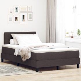 Comprar Cama Box Spring con Colchón & LED Marrón