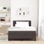 Cama Box Spring con Colchón & LED Marrón Oscuro 120x190 cm Tela | Foro24.es | Tu tienda online para hogar, jardín y más Foro24.es