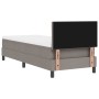 Cama con Box Spring, Colchón y Luz LED Taupe 80x200 cm Tela | Foro24.es | Tu tienda online para hogar, jardín y más Foro24.es